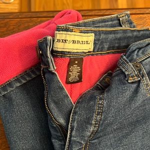 Bit & Bridle fleece lined jeans, 28” inseam